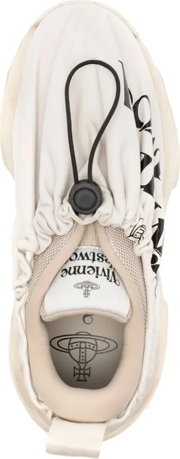 Logo-Print Layered Sneakers - Image 4