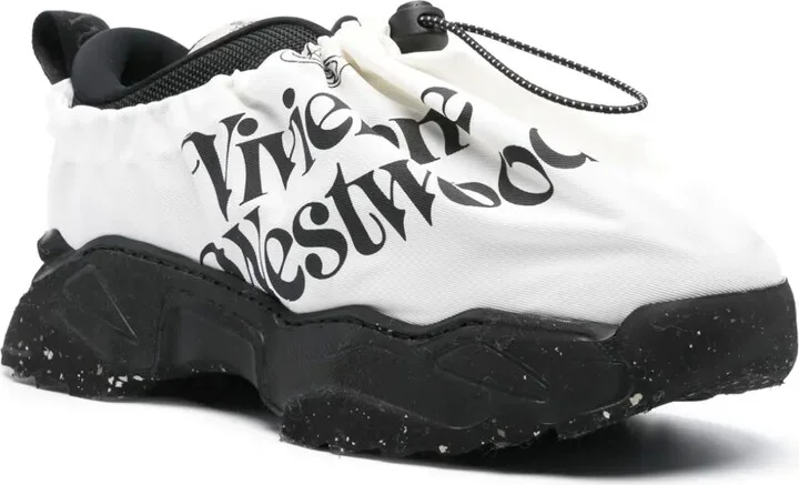 Logo-Print Layered Sneakers - Image 2