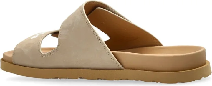 Logo-Print Leather Slides - Image 3