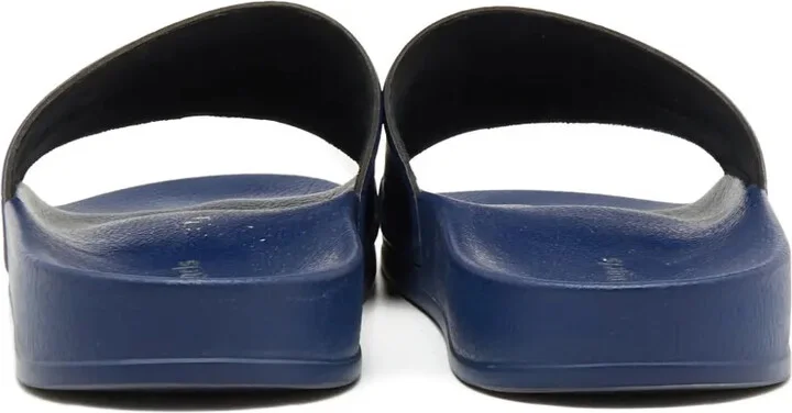 Logo-Print Leather Slides - Image 3