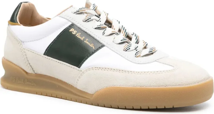Logo-Print Leather Sneakers - Image 2