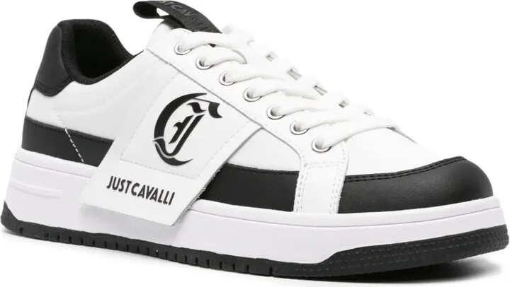 Logo-Print Leather Sneakers - Image 2