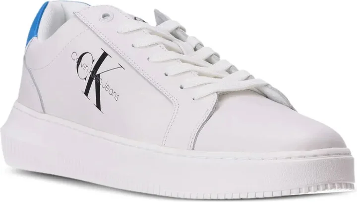 Logo-Print Leather Sneakers - Image 2