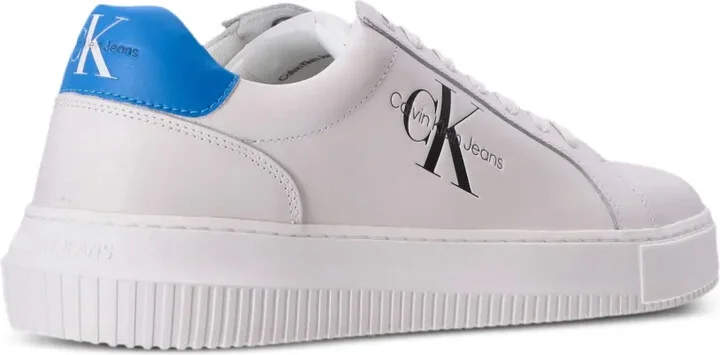 Logo-Print Leather Sneakers - Image 3