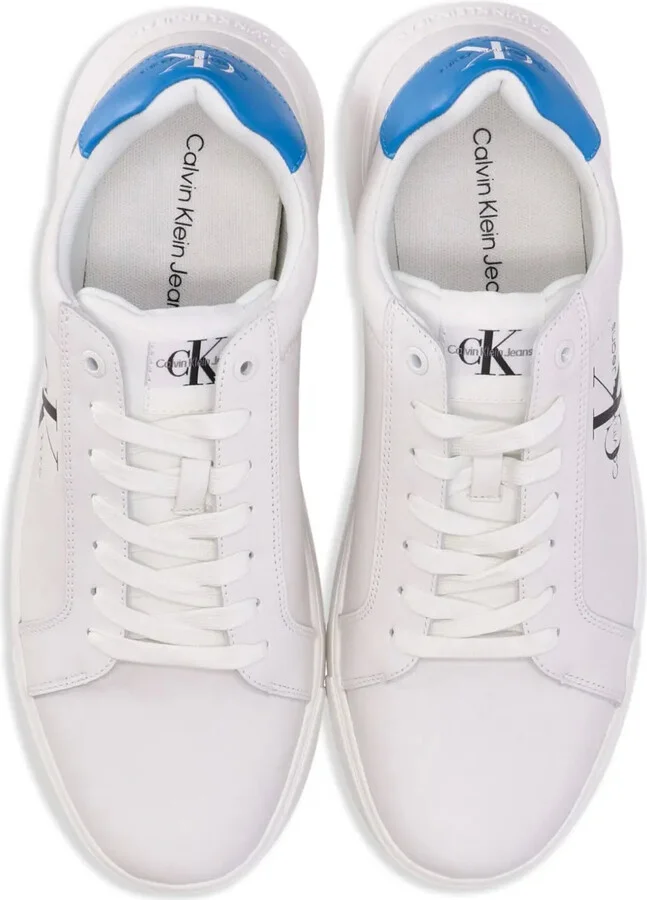Logo-Print Leather Sneakers - Image 4