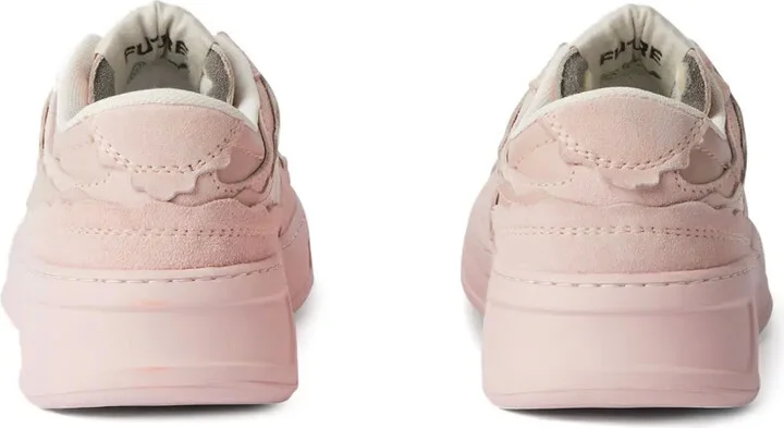 Logo-Print Leather Sneakers - Image 3