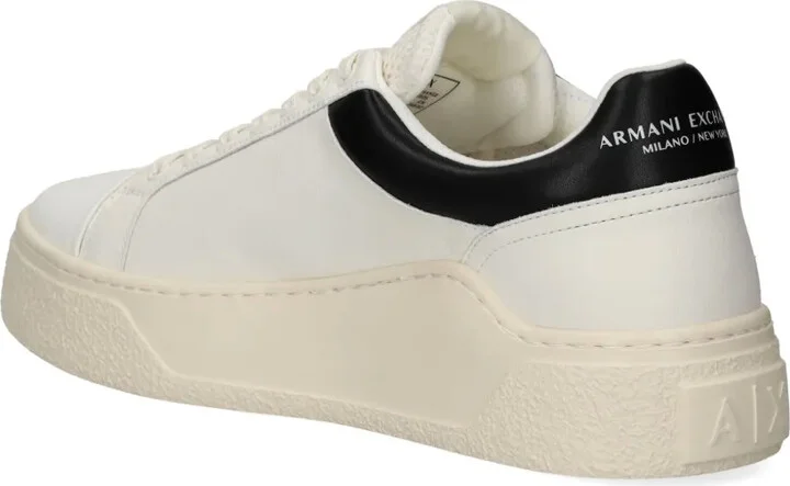 Logo-Print Leather Sneakers - Image 3