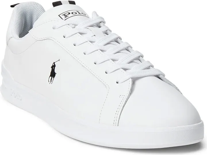 Logo-Print Leather Sneakers - Image 2
