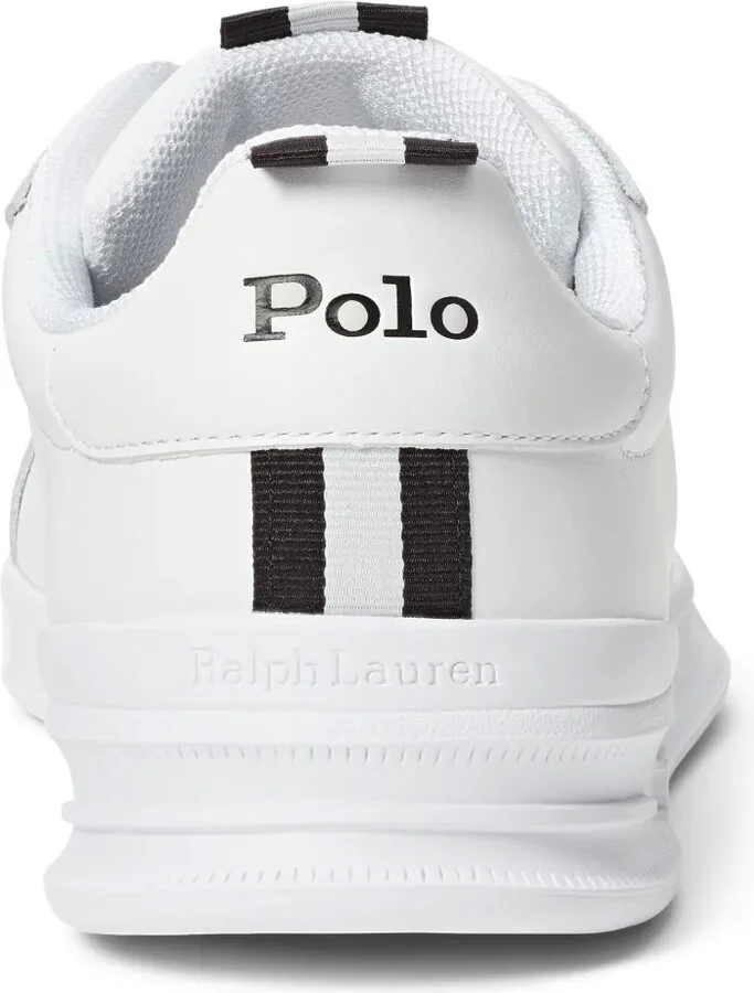 Logo-Print Leather Sneakers - Image 3