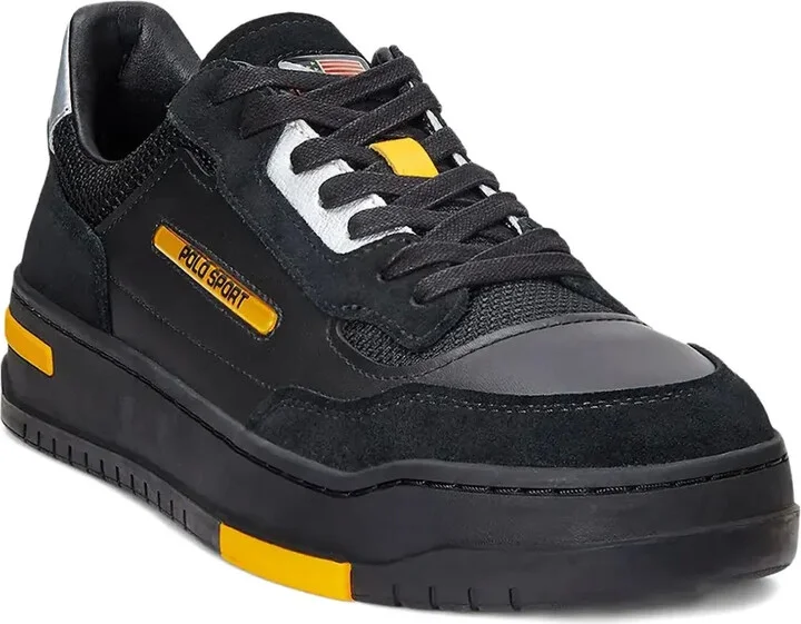 Logo-Print Leather Sneakers - Image 2