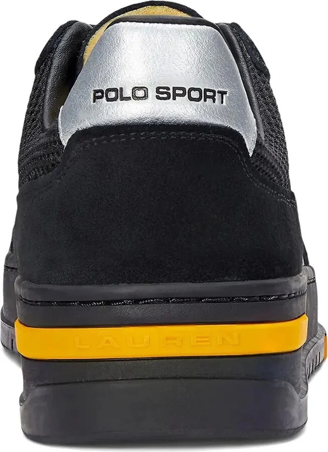 Logo-Print Leather Sneakers - Image 3