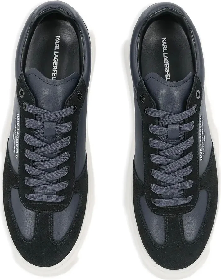 Logo-Print Leather Sneakers - Image 4