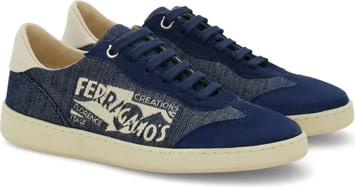 Logo-Print Low-Top Sneakers - Image 2