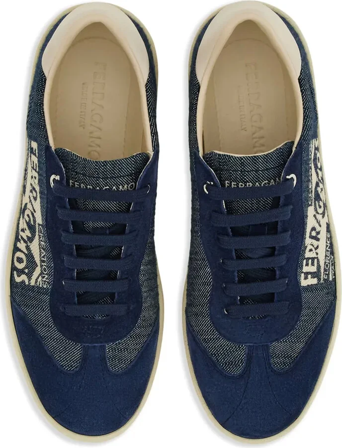 Logo-Print Low-Top Sneakers - Image 4