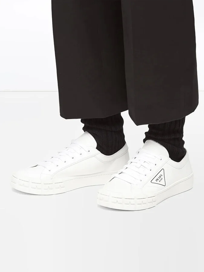 Logo Print Low-Top Sneakers - Image 5