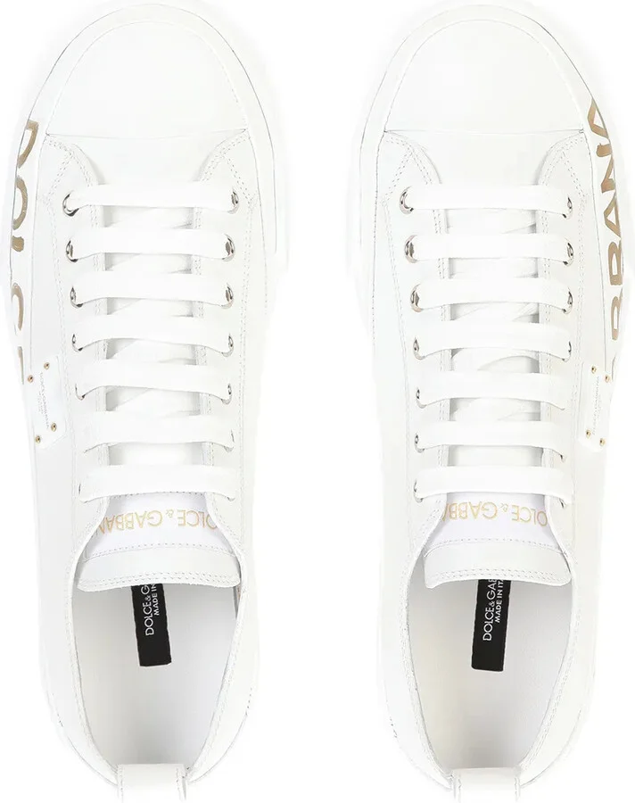 Logo-Print Low-Top Sneakers - Image 4