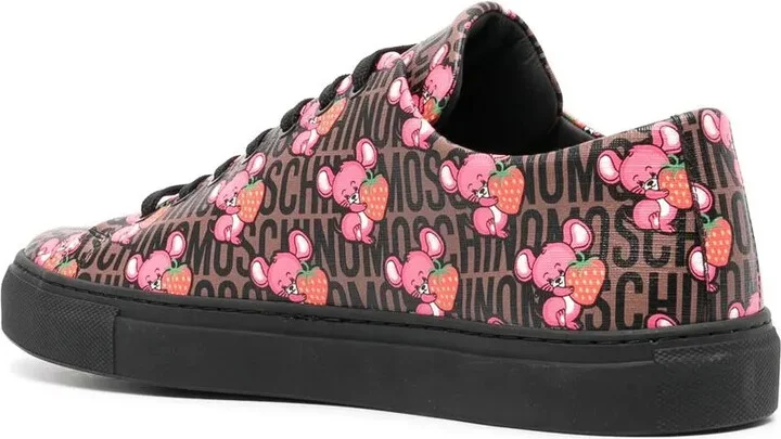 Logo-Print Low-Top Sneakers - Image 3