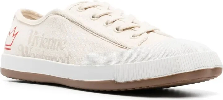 Logo-Print Low-Top Sneakers - Image 2