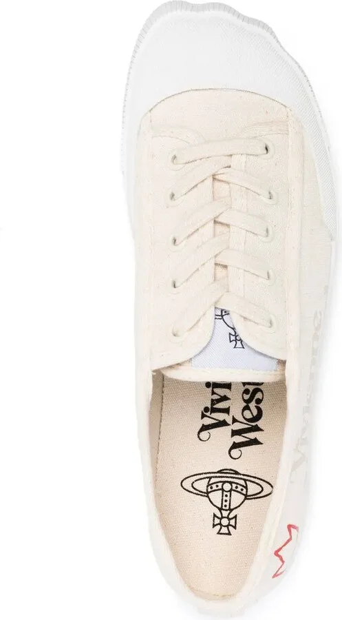 Logo-Print Low-Top Sneakers - Image 4