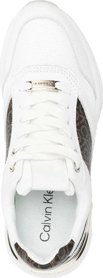 Logo Print Low-Top Sneakers - Image 4