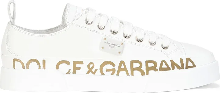 Logo-Print Low-Top Sneakers
