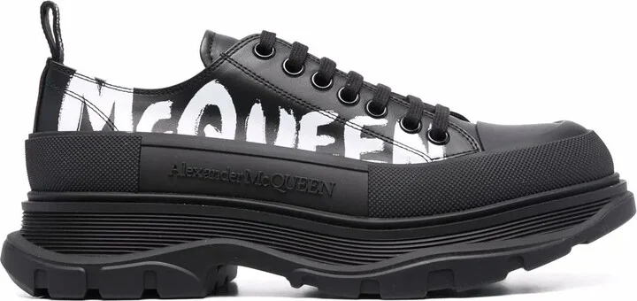 Logo-Print Low-Top Sneakers