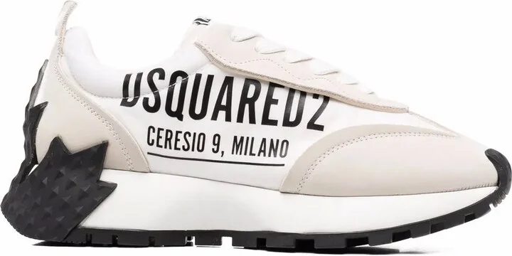 Logo-Print Low-Top Sneakers