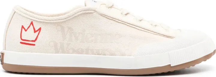 Logo-Print Low-Top Sneakers