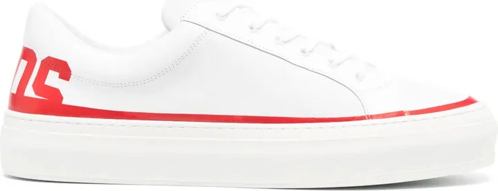 Logo-Print Low-Top Sneakers