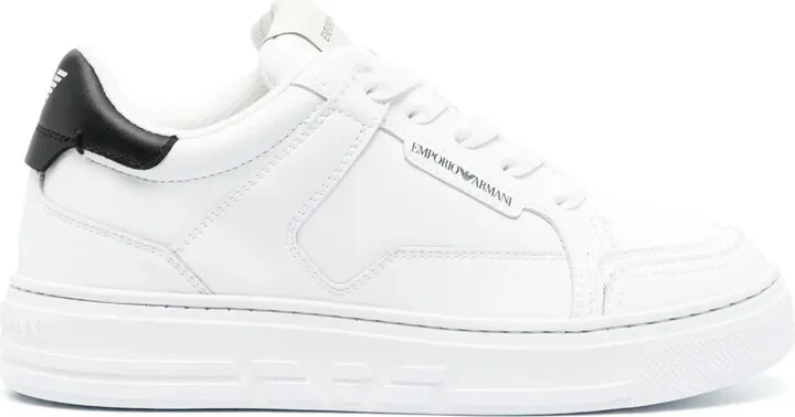 Logo-Print Low-Top Sneakers
