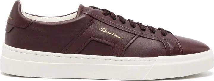 Logo-Print Low-Top Sneakers