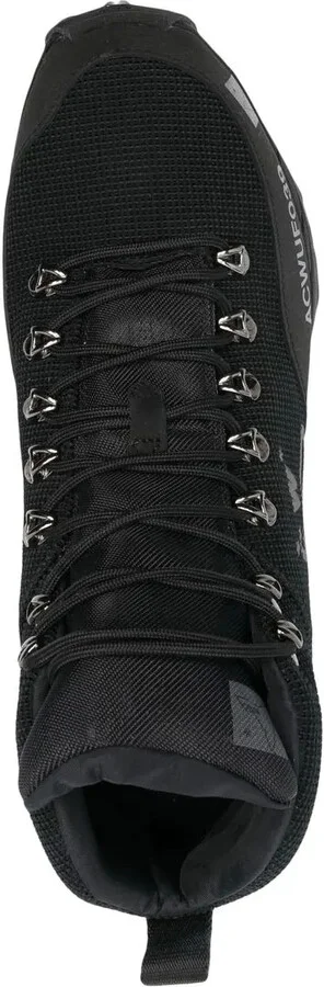 Logo-Print Mesh High-Top Sneakers - Image 4