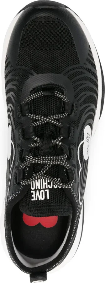 Logo-Print Mesh Sneakers - Image 4