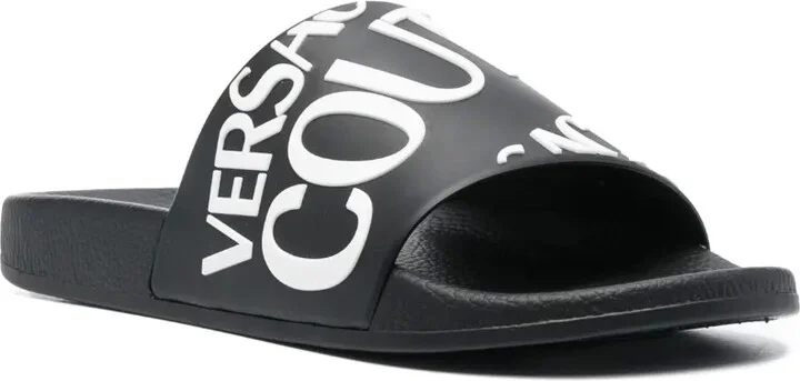 Logo-Print Moulded-Footbed Slides - Image 2