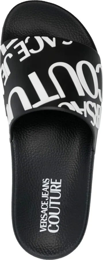 Logo-Print Moulded-Footbed Slides - Image 4