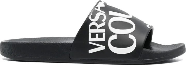 Logo-Print Moulded-Footbed Slides