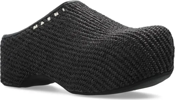 Logo-Print Mules - Image 2