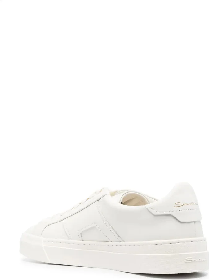 Logo-Print Panelled-Design Sneakers - Image 3