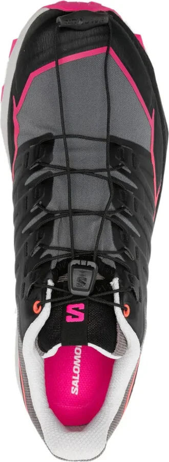 Logo-Print Panelled-Design Sneakers - Image 4