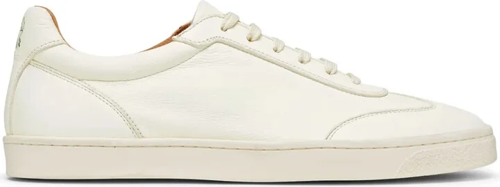 Logo-Print Panelled Low-Top Sneakers