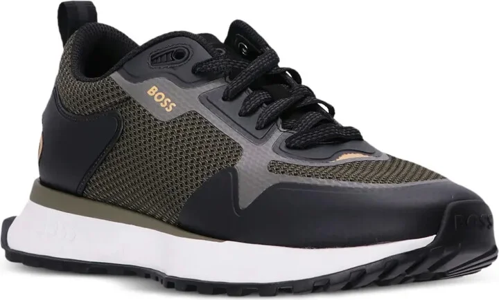 Logo-Print Panelled Sneakers - Image 2