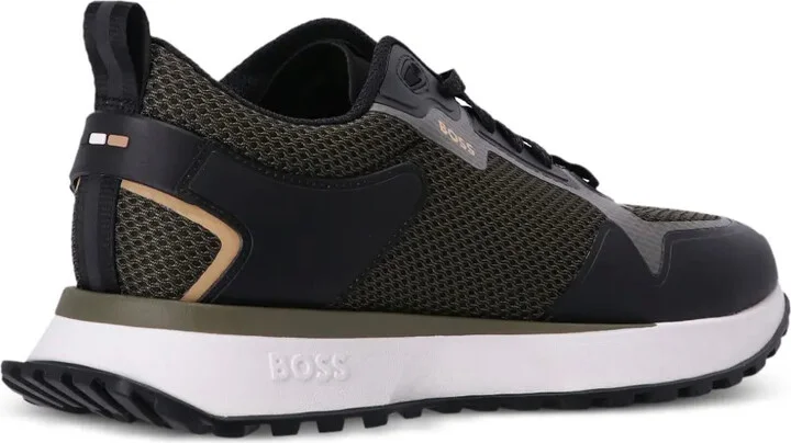 Logo-Print Panelled Sneakers - Image 3