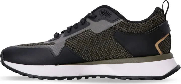 Logo-Print Panelled Sneakers - Image 5