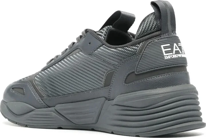 Logo-Print Panelled Sneakers - Image 3