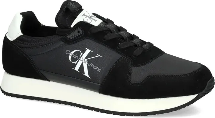 Logo-Print Panelled Sneakers - Image 2