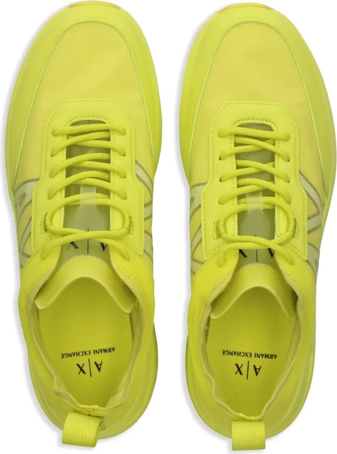 Logo-Print Panelled Sneakers - Image 4