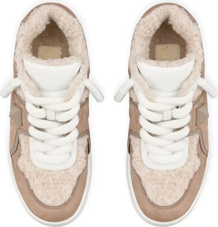 Logo-Print Panelled Sneakers - Image 4