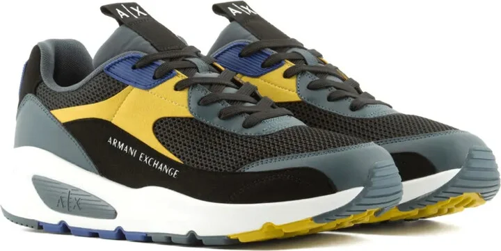 Logo-Print Panelled Sneakers - Image 2