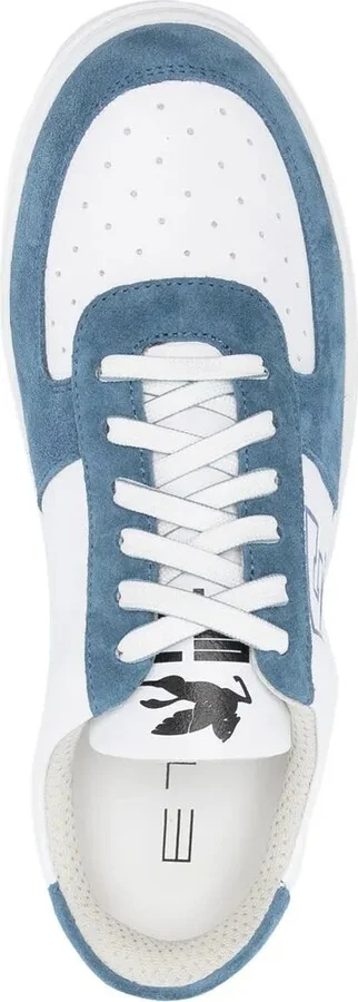 Logo-Print Panelled Sneakers - Image 4