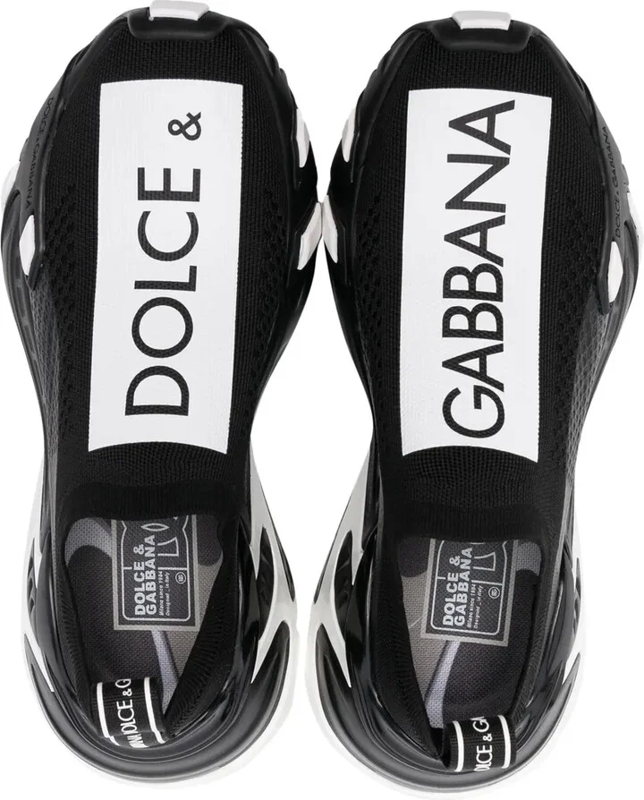 Logo-Print Panelled Sneakers - Image 4